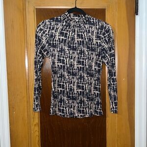 Silk long sleeve shirt